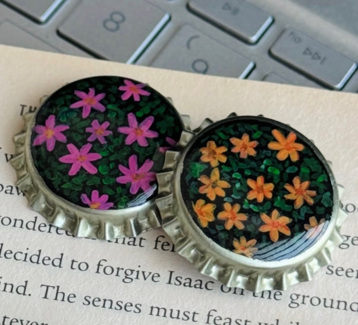 Bottle Cap Painting Workshop image 1